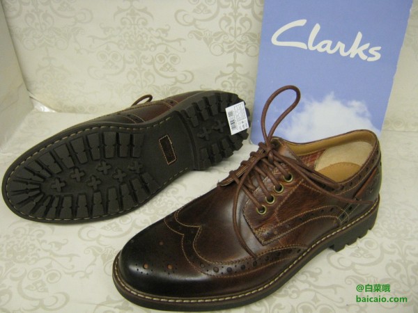 Clarks 其乐 男士系带休闲鞋 £30.83 直邮无税到手￥418