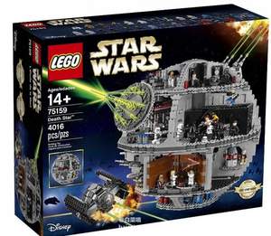 补货，LEGO 乐高 75159 星战系列 死星 $499.95 约￥3450