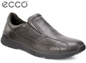 ECCO 爱步 男士真皮一脚蹬 $69.99 到手￥580