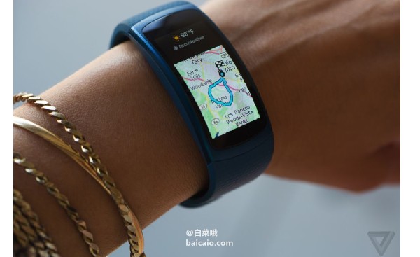 销量第一，Samsung 三星 Gear Fit2 智能手环 免费直邮到手￥1008