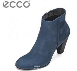 ECCO 爱步 型塑 女士真皮高跟短靴 3.5折$65.72起 到手￥575 国内￥2199