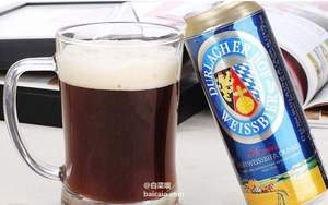 德国进口 德拉克 小麦黑啤酒 950ml*12听 ￥79