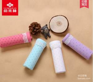 俞兆林 純棉女式蕾絲性感小內(nèi)內(nèi)4條裝 多款可選 ￥19.9包郵（￥39.9-20）