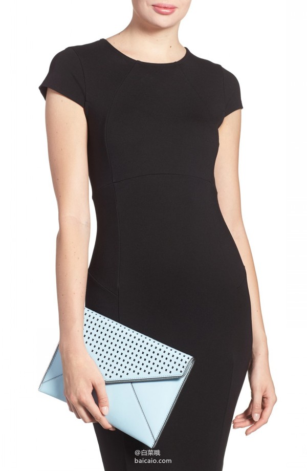 Rebecca Minkoff 瑞貝卡明可弗 鏤空手拿信封包 直郵到手新低￥357（￥292.83 + ￥64.29）