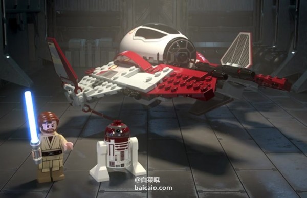 LEGO 星球大戰(zhàn)系列 75135 歐比旺的絕地?cái)r截機(jī)  .99 到手￥170