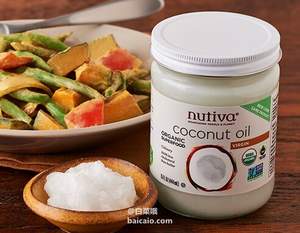 Nutiva 有机冷榨椰子油1.6L 新低$12.11（$16.15 下单8折+S&S） 到手￥180