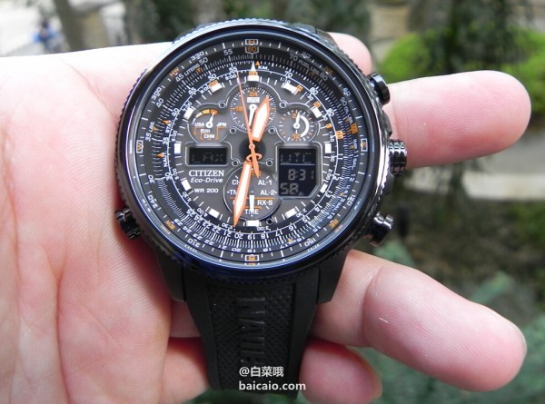 五局含秋波！CITIZEN 西鐵城 夜空之鷹 光動能5局電波男表 9 可湊單滿減