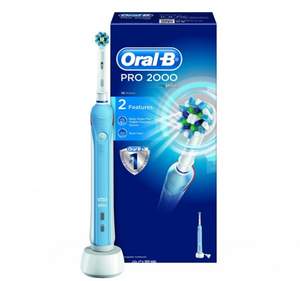Oral-B Pro 2000 3D电动牙刷 标配双刷头 送旅行盒 ￥329包邮
