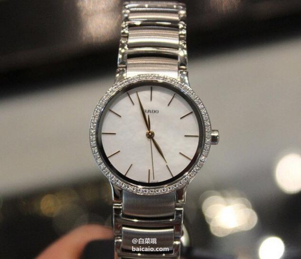 RADO 雷达 Centrix 晶萃系列 女士珍珠母贝+镶钻腕表 8 约￥5950