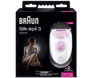 Braun 博朗 Silk Epil SE3270女士脱毛器 新低£12.49 直邮含税到手￥187