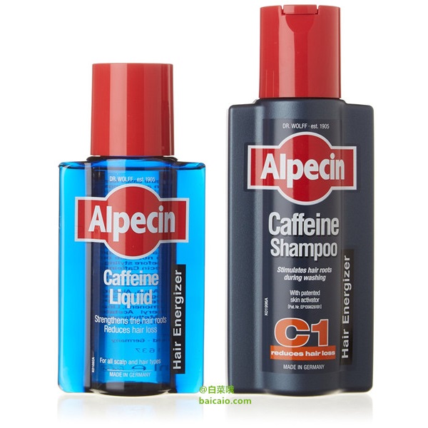 Alpecin 阿佩辛 咖啡因防脱生发营养液+洗发露套装 £9.33（£11.20 S&S优惠）直邮到手￥115
