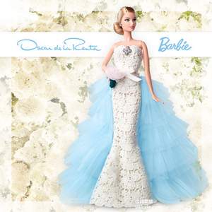 限量收藏版，Barbie 芭比 DGW60 奥斯卡·德拉伦格新娘装 新低￥799包邮
