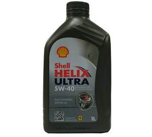 德国版 壳牌 Helix Ultra  超凡灰喜力 全合成机油 5W-40 1L ￥44.6+6.02税费