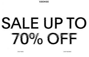 优惠升级！Ssense 官网大促 低至3折起！可直邮中国