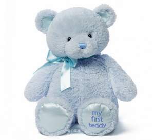 My First Teddy 毛絨泰迪熊 46cm 藍(lán)色 直郵到手新低￥165（￥112.69 + ￥51.59 ）