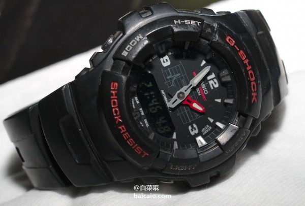 指针+数显，CASIO 卡西欧 G-Shock系列 双显运动手表 .04 到手￥380