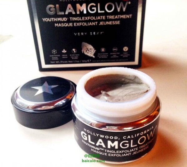 GLAMGLOW 黑罐发光面膜50ml £28（£40 公码7折）凑单直邮到手￥265