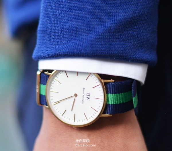 Daniel Wellington 丹尼尔 惠灵顿 男款时尚腕表 £46.06 直邮到手￥570