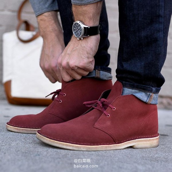 Clarks 其乐 Original Desert 男士经典沙漠靴 £39.58 直邮到手￥489