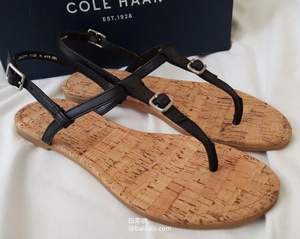 Cole Haan 可汗 女士夹趾平底凉鞋 2.2折 直邮到手￥246（￥185.89 + ￥60.22）