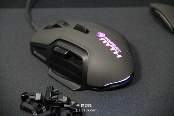 Roccat 冰豹 Nyth MMO游戏鼠标 £49.99 直邮含税到手￥629