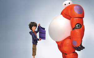 <span>呆萌大白！</span> Baymax 和 小宏 11寸电动公仔 $7.29 直邮无税到手￥148