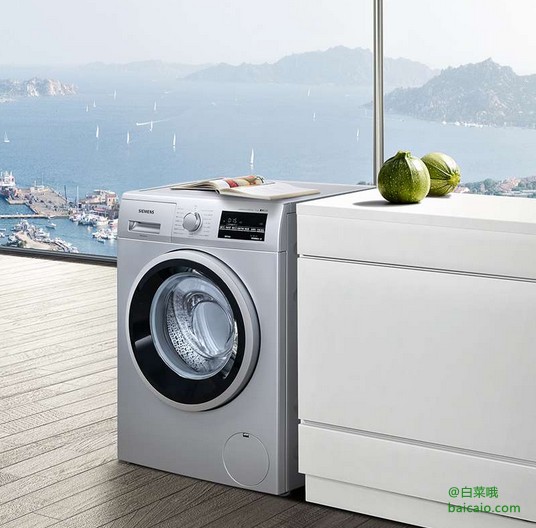 西門子 9公斤滾筒洗衣機（BLDC變頻無刷電機/1200轉(zhuǎn)）￥3999包郵