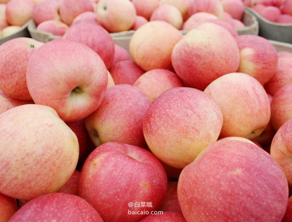 山東棲霞紅富士蘋果4.5斤 ￥19.9包郵