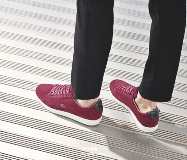 Lacoste 法國鱷魚 男士真皮休閑板鞋 2色 €42.66 直郵無稅到手￥400
