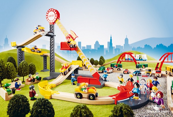 BRIO 火車系列 云霄飛車軌道套裝玩具 ￥289（￥314-25）