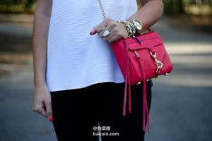 Rebecca Minkoff MINI MAC經(jīng)典單肩包 $85.24（$121.77 公碼7折）直郵含稅到手￥666