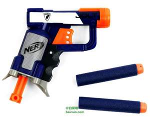 Amazon：Nerf 热火 精英系列玩具枪（2颗泡沫子弹）3色 $3.99 可凑单直邮