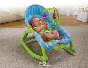 Fisher Price 費雪 可愛動物多功能輕便搖椅 ￥259包郵（￥279-20）