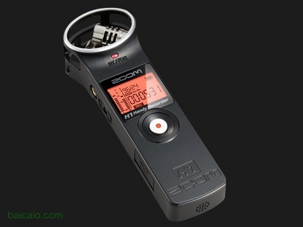 Amazon：金盒特价 Zoom H1 便携录音笔（白色）历史低价.99 到手440