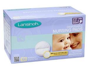 销量第一，Lansinoh 防溢乳垫 抛弃型100片 $7.19 可凑单直邮