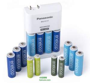 Panasonic 松下 爱乐普 高容量智能充电套装 5号*10节、7号*4个节、智能充电器 ￥216.04+25.56