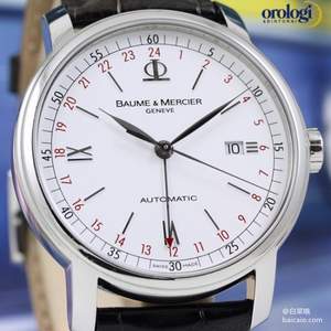 ASHFORD：Baume & Mercier 名仕 克莱斯麦系列 自动上弦机械男表 $1098  直邮到手￥6808