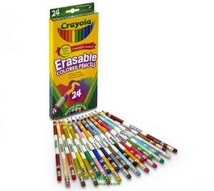 Amazon：Crayola 绘儿乐 24色长款彩色铅笔 $4.47 直邮到手￥45
