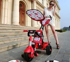 亚马逊中国：Little Tikes 豪华软座3合1推行三轮车 ￥479（￥579-100）