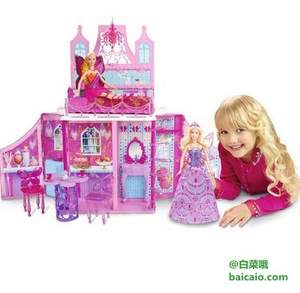 亞馬遜中國：Barbie 芭比 蝴蝶仙子與精靈公主之甜甜屋 新低￥109（￥209-100）