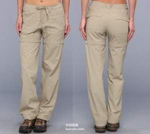 6PM：2014新款，The North Face 女士防曬快干可拆卸兩節(jié)褲 $30 到手￥225