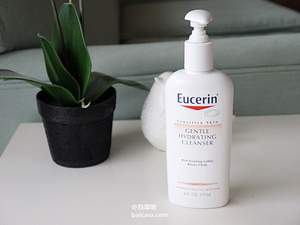 Amazon：Eucerin 优色林 敏感肌肤保湿洁面乳237ML*4 $14.37（$17.96 下单8折） 直邮无税到手￥133