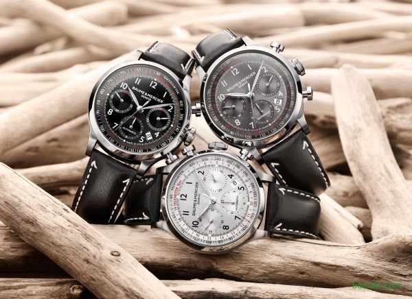 Amazon：名表鑒賞，Baume & Mercier 名士 MOA10000 卡普藍(lán)系列三眼計(jì)時(shí)男表（ETA Valjoux 7753機(jī)芯）歷史最低95