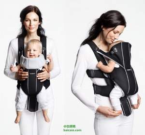 Amazon：BABYBJORN 奇迹款婴儿背带 $89.49（$101.99 $200-25）到手￥655 国内￥1260