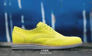 Amazon：Lunarlon中底，Cole Haan 男士烤花休闲鞋 3.3折 $82.54 直邮含税到手￥665