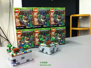 Amazon：LEGO “我的世界”沙盒建造积木 $32.86 到手￥245