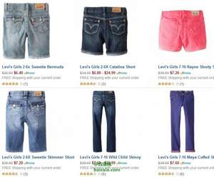 Amazon：Levi's 李维斯 大量男、女童装低至2折 可叠加新人8折 <span>折后$5起</span>