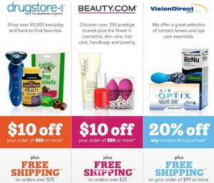 DRUGSTORE&BEAUTY兩站通用：<span>全站$80-10長期鏈接</span> 有效期至12月31日