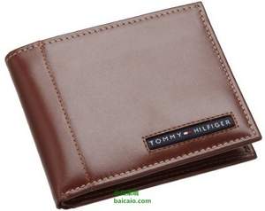 Amazon：Tommy Hilfiger 湯米希爾費格 男士真皮錢包 $18.91 到手￥135