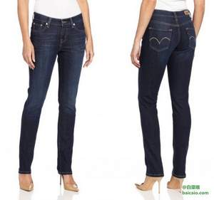 Amazon：Levi's 李維斯女士修身牛仔褲 $20.26（$25.32 鞋服8折）到手￥165